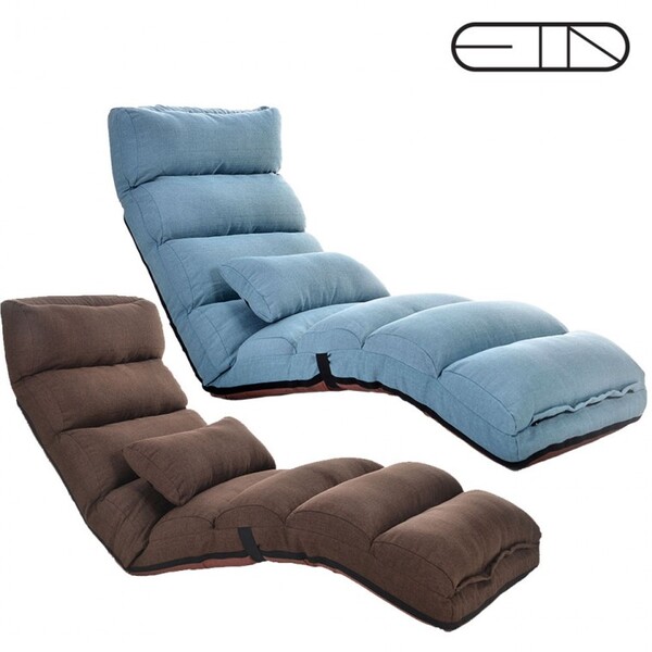 ETN 편안한 클라우디 리클라이너 각도조절 1인 침대 쇼파 허리쿠션 포함 침대 의자
