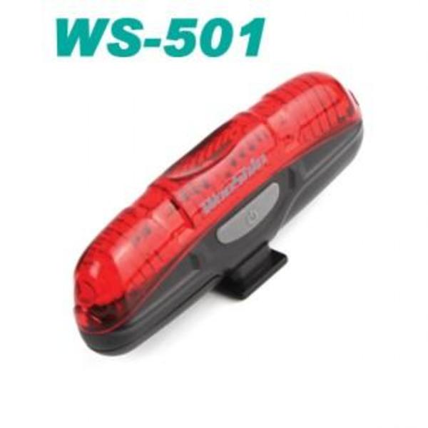 WS-501 5구 1자형 LED 후미등 자전거 안전등 스포츠