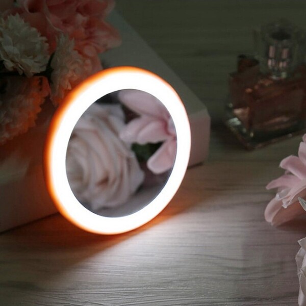 노커버 원터치 LED손거울 일반형 조명거울 화장거울 LED거울 조명거울 LED미러 화장거울