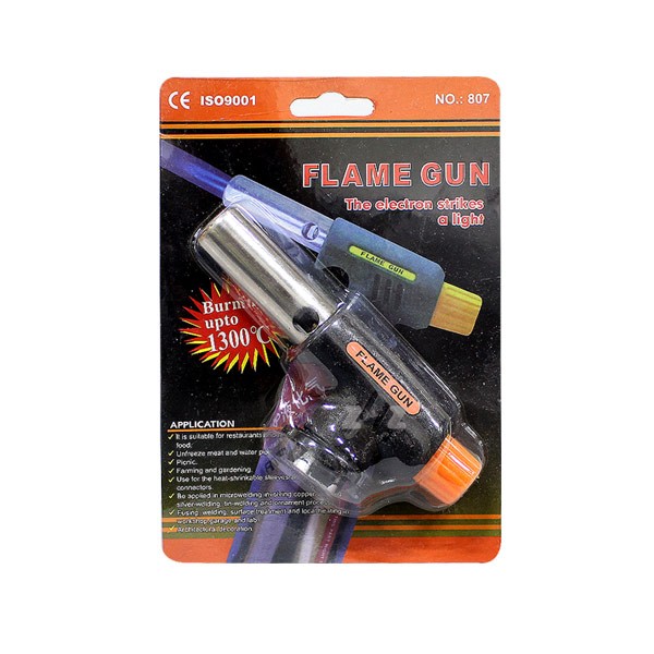 태극 FLAME GUN 자동토치램프807 T/자동토치/가스토치