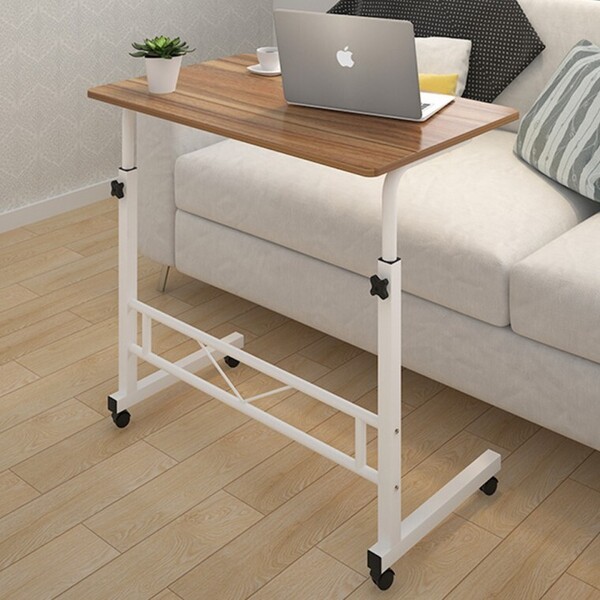 이동식 높낮이조절 조립식 테이블 / 침대책상 침대테이블 소파테이블 다용도 테이블 노트북책상