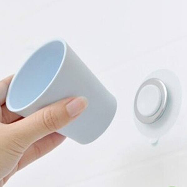 아름다운 욕실공간 심플 디자인 강력흡착 위생 양치컵