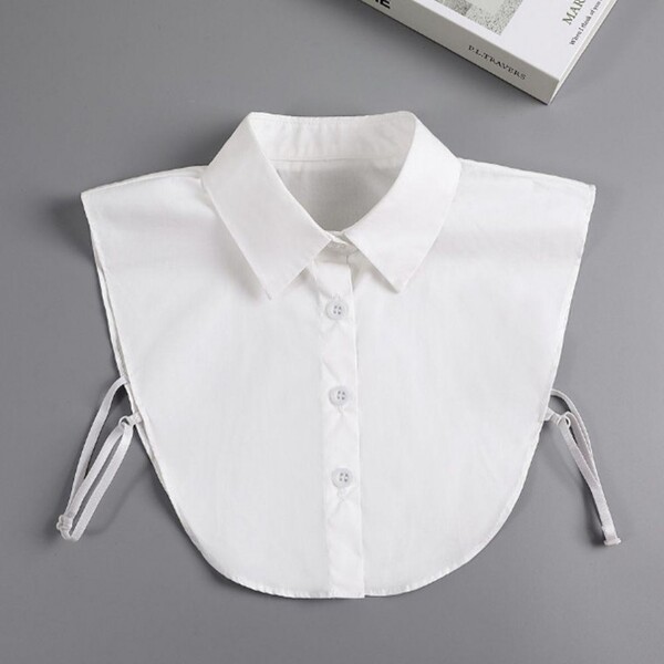 4컬러 기본 셔츠 레이어드 카라 넥케이프 이너 넥카라 목만있는 카라만 연출 니트 니트목