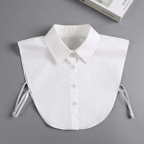 4컬러 기본 셔츠 넥케이프 페이크 카라 이너셔츠 이너카라 레이어드 목만있는 넥카라 차이나카
