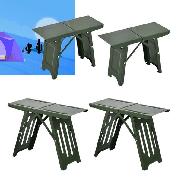 1+1 캠핑폴딩 의자 간이 스툴 접이식 테이블 체어