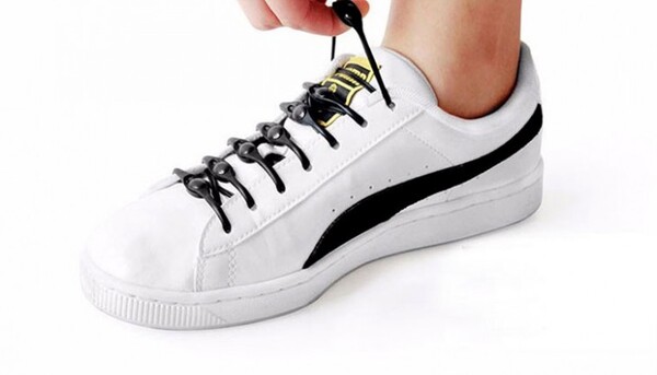 매듭없는 실리콘 슈즈타이12P 간편 신발끈 쉽게 신고 벗는 운동화 신발