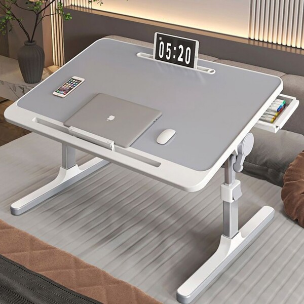 접이식 간이 테이블 폴딩 침대 좌식 책상 베드트레이 높이 각도조절