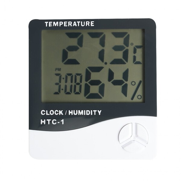 디지털 온습도계 달력 알람시계 주방 거실 사무실 책상 온도계 습도계 인테리어소품 탁상시계