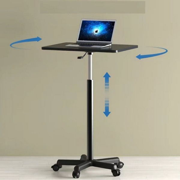 스탠딩테이블 이동식 노트북 테이블 높낮이 스탠드테이블