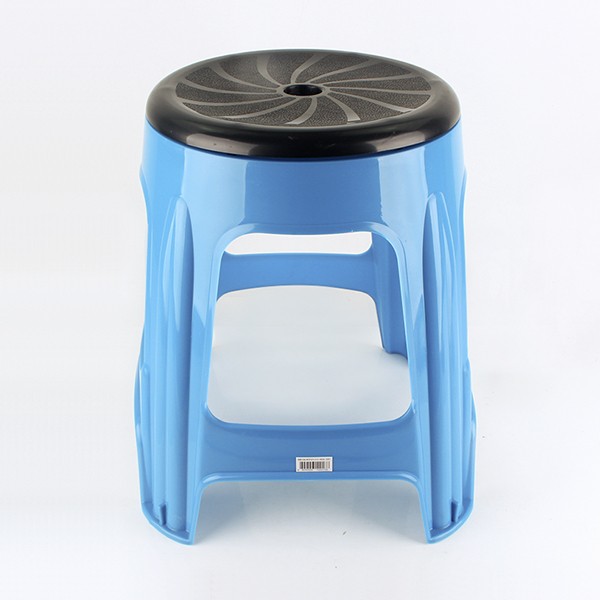 매직크린 대원산업 회전 원형 의자 블루 간이의자 파라솔의자