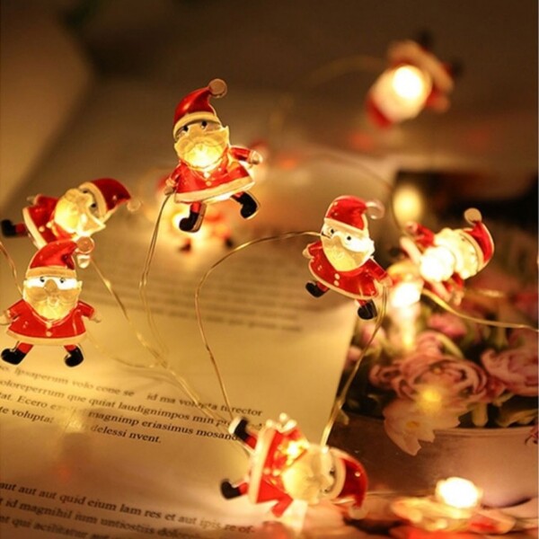 크리스마스 와이어 LED 전구 장식 트리 꾸미기 가게 유치원 학교 조명 크리스마스전구 크리