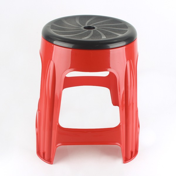 매직크린 대원산업 회전 원형 의자 레드 간이의자 파라솔의자